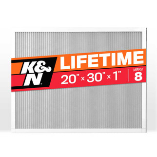 K&N HVAC Filter 20 X 30 X 1 Merv 8