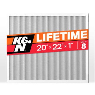 K&N HVAC Filter 20 X 22 X 1 Merv 8