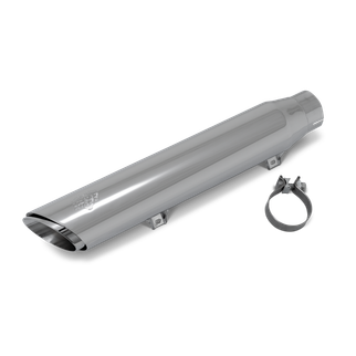 Vance & Hines 2025+ HD Softail Twin Slash 4in Round Chrome Slip-On Exhaust