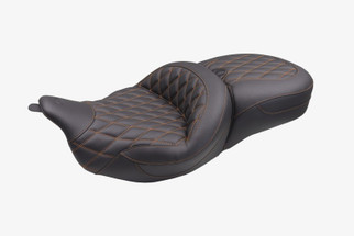 Mustang 08-25 Harley FL Touring Rd King Sp, Rd Glide Ltd, Dble Diamond Super Touring - Black/MO