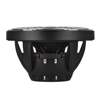 DS18 Hybrid Marine Speaker w/ Driver And RGB LEDs 8in 2-Way 350 Watts RMS 4 ohm Black w/ Covers