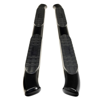 Westin 2025 Toyota 4Runner PRO TRAXX 5 Oval Nerf Step Bars - Semi-Gloss Black