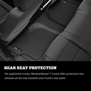 Husky Liners 2025 GMC Terrain/Chevrolet Equinox Weatherbeater Front & Rear Floor Liners - Black