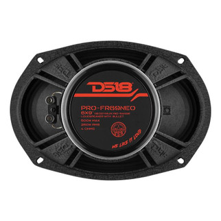 DS18 6x9in 250 Watts RMS 4 ohm Neodymium Full Range Loudspeaker