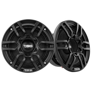 DS18 6.5in Speaker Grill Pair- Black