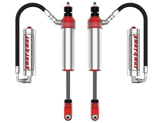 aFe Sway-A-Way 2.5 Front Shock Kit w/Remote Reservoirs for 0-1.5 IN Lifts Ford F-250/F-350 17-24 4WD