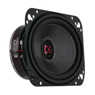 DS18 4x6in 60 Watts RMS 3 ohm 2-Way Coaxial Speakers And Component System w/ Fiberglass Cone