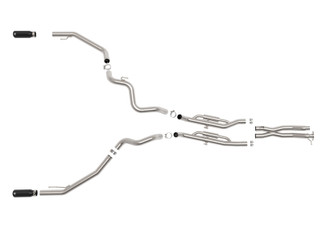 aFe Vulcan Series 3in 304SS Cat-Back Exhaust 24-25 Ford Ranger Raptor V6-3.0L (tt) w/ Black Tips