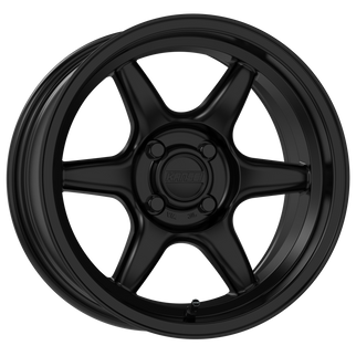 Kansei K11B Tandem 15x8in / 4X100 BP / 25mm Offset / 73.1mm Bore - Satin Black
