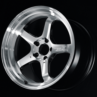 Advan GT Beyond-R 18X8.5 / +30 Offset / 5x114.3 BC / 73mm Bore / Machining and Diamond Cutting