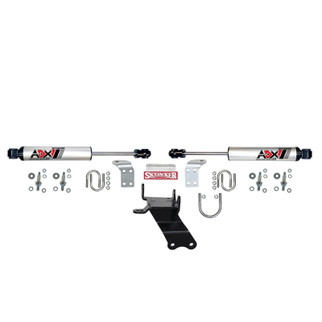 Skyjacker 18-24 Jeep Gladiator JL ADX 2.0 Dual Stabilizer Kit w/ CNC Machined Polished Alum.