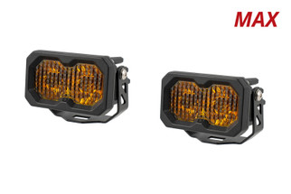 Diode Dynamics C2 2.0 Max Yellow Driving Standard ABL (Pair)