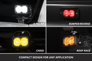 Diode Dynamics C2 2.0 Max Yellow Driving Standard ABL (Pair)