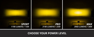 Diode Dynamics C2 2.0 Max Yellow Driving Standard ABL (Pair)