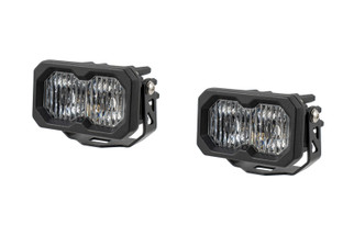 Diode Dynamics C2 2.0 Pro White SAE Fog/Wide Standard ABL (pair)