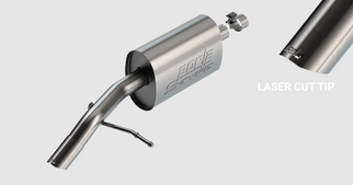 Borla 2025 Kia K4 2.0L 4dr S-Type 2.25in Turndown Tip Axleback Exhaust