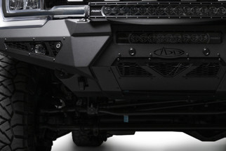 Addictive Desert Designs 2023+ Ford Super Duty HoneyBadger Front Bumper w/ Top Hoop