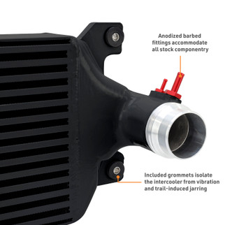 Mishimoto 24+ Tacoma Performance Intercooler Kit - BK Cooler - RD Pipes