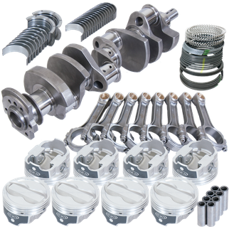 Eagle Chevy 350 3.750in Crank 6.000in I-Beam Rods -18cc 4.000in Pistons Rotating Assembly