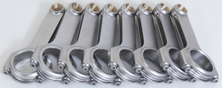 Eagle Chevrolet Big Block 6.635in Length Forged 4340 Steel H-Beam Rods - Set of 8