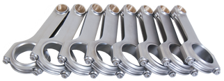 Eagle Chevrolet Small Block 5.700in Length 2.000in Rod Journal Forged Steel H-Beam Rods - Set of 8
