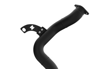 aFe 19-22 Hyundai Veloster N BladeRunner 2-1/4in to 2-1/2in Aluminum Hot Charge Pipe - Black