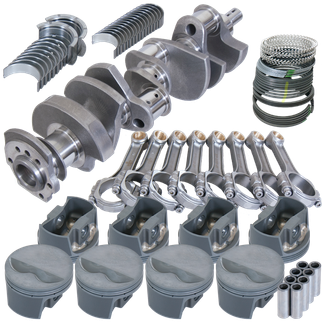 Eagle Chevy 350 IMCA 3.480in Crank 5.700in I-Beam Rods -5cc 4.040in Pistons Rotating Assembly