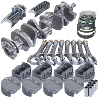 Eagle Chevy 350 3.750in Crank 6.000in I-Beam Rods -5cc Flat Top 4.040in Pistons Rotating Assembly