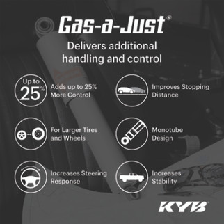 KYB 21-25 Ford F150 RWD (Exc. HD Payload Package) Gas-A-Just Shock - Front