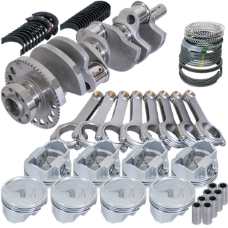 Eagle Chevy LS2 4.000in Crank 58 Tth Reluctor 6.125in H-Beam -15cc 4.010in Pistons Rotating Assembly