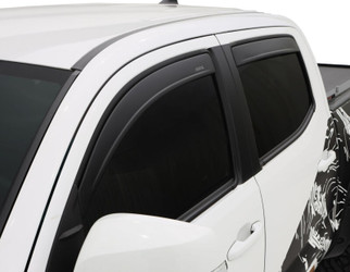 Husky Liners 05-15 Toyota Tacoma CC/DC Ventvisor Low Profile 4pc - Matte Black