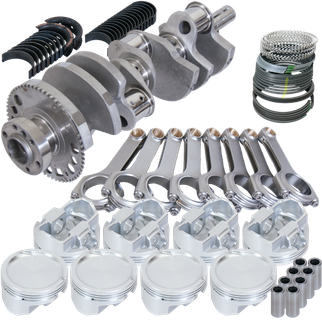 Eagle Chevy LS3 4.000in Crank 58 Tth Reluctor 6.125in H-Beam -29cc 4.075in Pistons Rotating Assembly