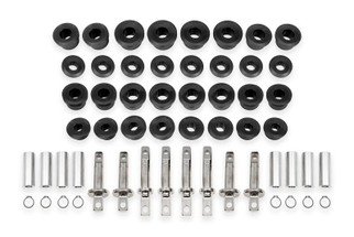 BMR 14-19 Chevrolet Corvette C7 Front & Rear Control Arm Bushing Kit - Delrin