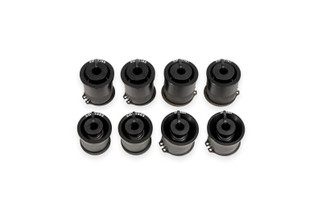 BMR 97-04 Chevrolet Corvette C5 / 05-13 C6 Rear Upper & Lower Control Arms Bearing Kit - Black