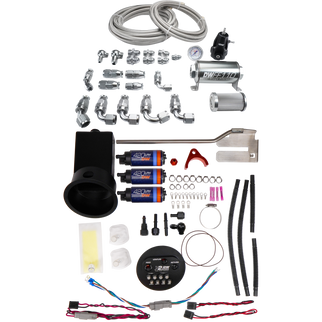 DeatschWerks 94-02 Nissan Silvia and Skyline X2 Surge Module with DW420 Pumps and PTFE Plumbing Kit
