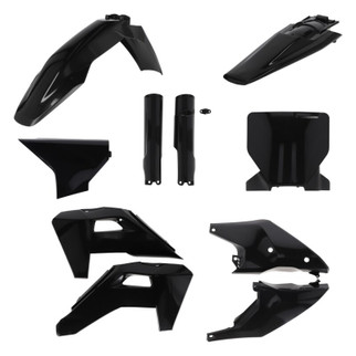 Acerbis 2025 Husqvarna 250-450 FC/ FX/TC/ TX Full Plastic Kit - Black