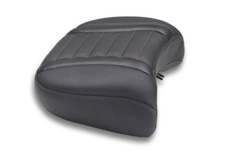Mustang 23-25 Harley CVO Rd Glide Std, Str Glide and Rd Glide, Deluxe Touring Wide Passenger Black
