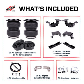 Air Lift 24-25 Chevy Silverado 2500HD ZR2 4WD LoadLifter 5000 Ultimate w/ Air Spring Cradle