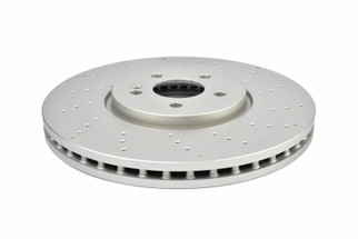 DBA 19-22 Mercedes-Benz A35 AMG Street Series OE Drilled Front Brake Rotor