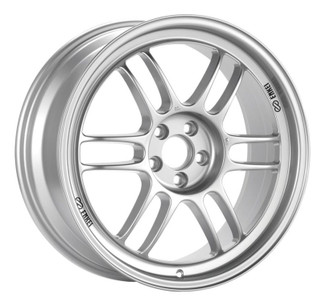 Enkei RPF1 19x9.5 5x114.3 42mm Offset 73mm Bore Silver Wheel RX8