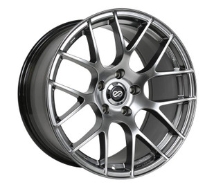 Enkei Raijin 19x9.5 35mm Offset 5x114.3 Bolt Pattern Hyper Silver Wheel