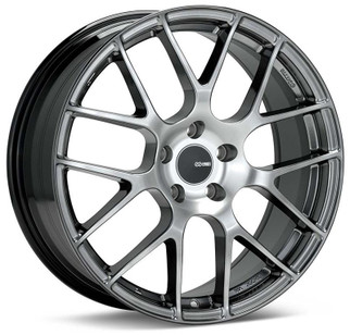 Enkei Raijin 19x9.5 35mm Offset 5x114.3 Bolt Pattern Hyper Silver Wheel