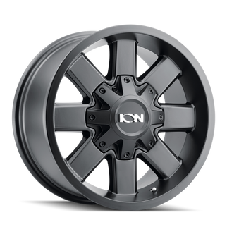 ION 141 17x9 / 8x165.1 BP / 18mm Offset / 125.2mm Hub Satin Black Wheel