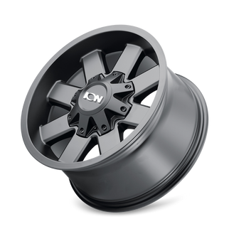 ION 141 17x9 / 8x165.1 BP / 18mm Offset / 125.2mm Hub Satin Black Wheel