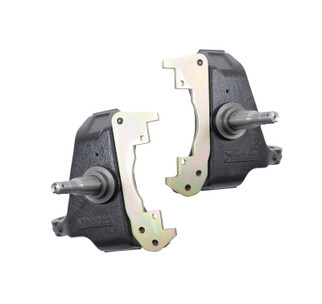 Belltech 88-98 Chevy 1500 3in. Drop Spindle Set (Single Piston Brake Setup)