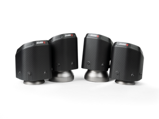 Akrapovic 2024+ BMW M5 (G90,G99) Hexagonal Carbon Fiber Tail Pipe Set