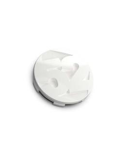fifteen52 65mm Snap In Center Cap Single for Rally Sport/MX/SV Wheels - Rally White (Gloss White)