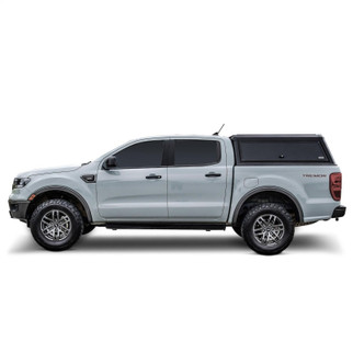 Westin EXP Truck Cap COMPLETE KIT A + BS (19-23 Ford Ranger CC 5ft. Bed) - Black
