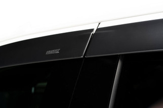 Husky Liners 10-25 Dodge RAM 2500/3500 CC In-Channel Mount Ventvisor Low Pro (4pc) - Matte Blk