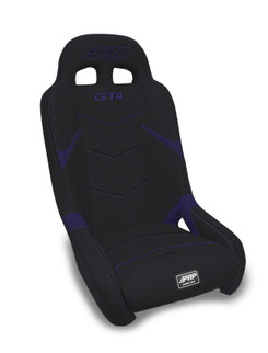 PRP Polaris RZR/Can-Am Maverick GT4 Suspension Seat - Black/Purple